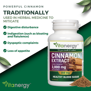 Cinnamon 20:1 Extract 150 mg
